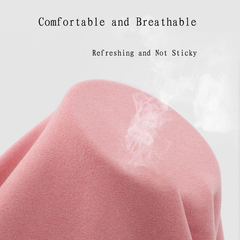 Thermal Underwear O-neck Tops Pants Female Women Winter Autumn Clothes Tight Suit Comfortable Soft Lining Long Sleeve High Elasticity Slim Windproof