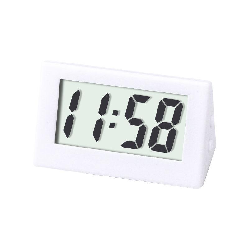 Bedroom Simple Small Electronic Watch Portable Old Man Big Character Watch Student Exam Mute Desktop Clock Mini Home