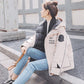 Winter Down Padded Jacket Women Fashion Trend Tooling Warm Small Thick Coat