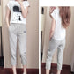 Suit Women Summer Wild Loose Short-sleeved T-shirt + Seven-point Casual Pants Two-piece Casual Suit Women's Home Service Sports Suit