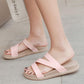 Slippers Women Wear Stylish Wild Summer Beach Shoes Ladies Go Out Ins Tide Home Indoor Sandals and Slippers