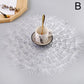 1PC Creative Non Slip Coaster Dandelion PVC Table Mats Kitchen Accessories Home Decor