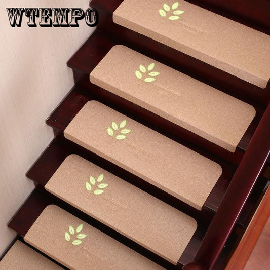 1pcs  Mat Non-slip Floor Staircase Stairs Carpet Pad Luminous Stair Treads Protector Mats