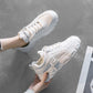 White Sneakers Women Shoes Chunky Sneakers Shoes Woman Tenis Feminino Breathable Mesh Dad Shoes
