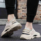 Plus Size 39-44 Fashion Summer Men Mesh Sneakers Low-top Running Basketball Shoes Outdoor Non-slip Sports Shoes Shockproof Shoes