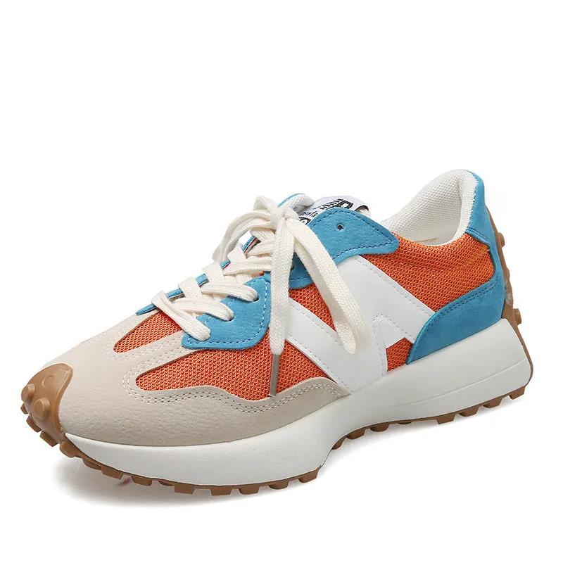 Xiaoman Waist Forrest Gump Shoes Female Korean Version of Thick-soled Mesh Breathable Old Shoes Student Casual Sports Shoes