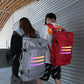 Multifunctional Reflective Leisure Backpack Male Large-capacity College Student Schoolbag Female Multifunctional Travel Backpack