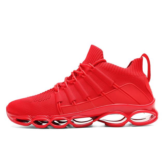 New Blade Shoes Fashion Sneaker Shoes for Men Comfortable Sports  Red Shoes Jogging Casual Shoes