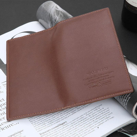 Fashion Long Wallet Men Anti-theft Waterproof Multi-function Leather Card Package Clutch Coin Purse