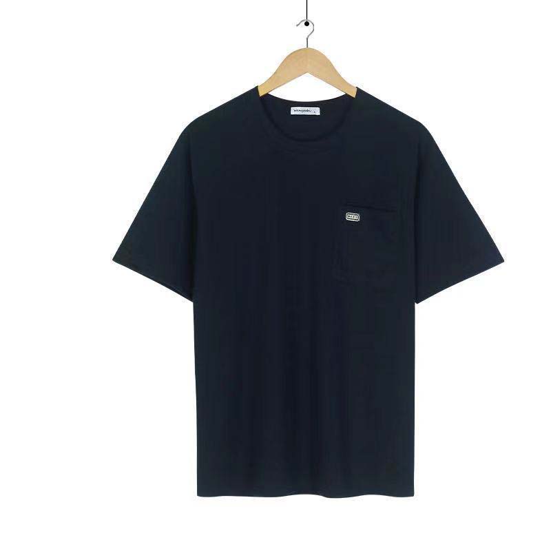 Middle-aged Half-sleeved Loose Large Size T-shirt Short-sleeved Men's Round Neck Top