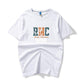 Summer Fashion Men's Cotton T-shirt Casual Short-sleeved Top T-shirt