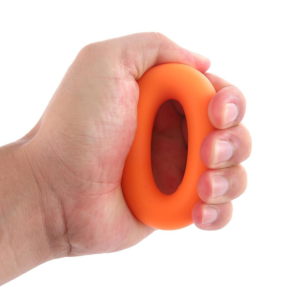 30-50LB O Shape Silicone Hand Gripping Ring Grip Force Strength Finger Gripper Muscle Power Training
