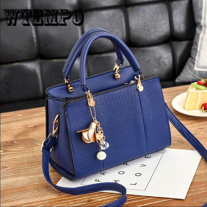 Handbags Women Fashion Women PU Leather Shoulder Shopping Crossbody Bag Women's Totes Bag