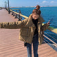 Short Tolerant Warm Down Padded Jacket Women Winter Padded Coat High Collar Padded Down Jacket Winter Warm Cotton Jacket