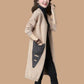 European Women Thin Kimono Cardigan Long Sleeve Loose Asymmetric Hem Long Cardigan Women Outerwear