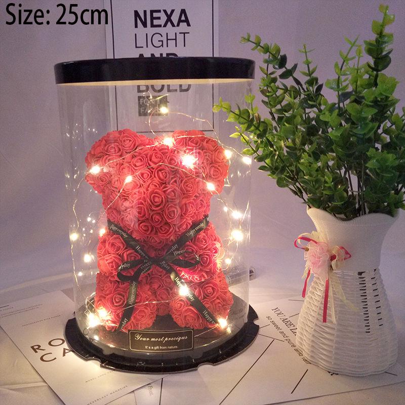 Christmas gift Valentine's present Birthday present Simulation flower Creative LED Light