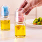 Barbecue Brush Oil Brush Kitchen Pancake Household Baking Silicone Oil Brush with Bottle High Temperature Silicone Brush Small Oil Bottle