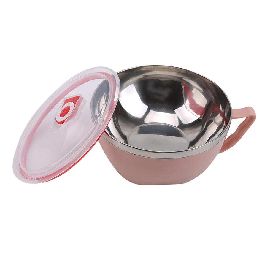 Kitchen Tools Food Container Instant Noodle Bowl With Handle Multi Fresh Soup Bowl