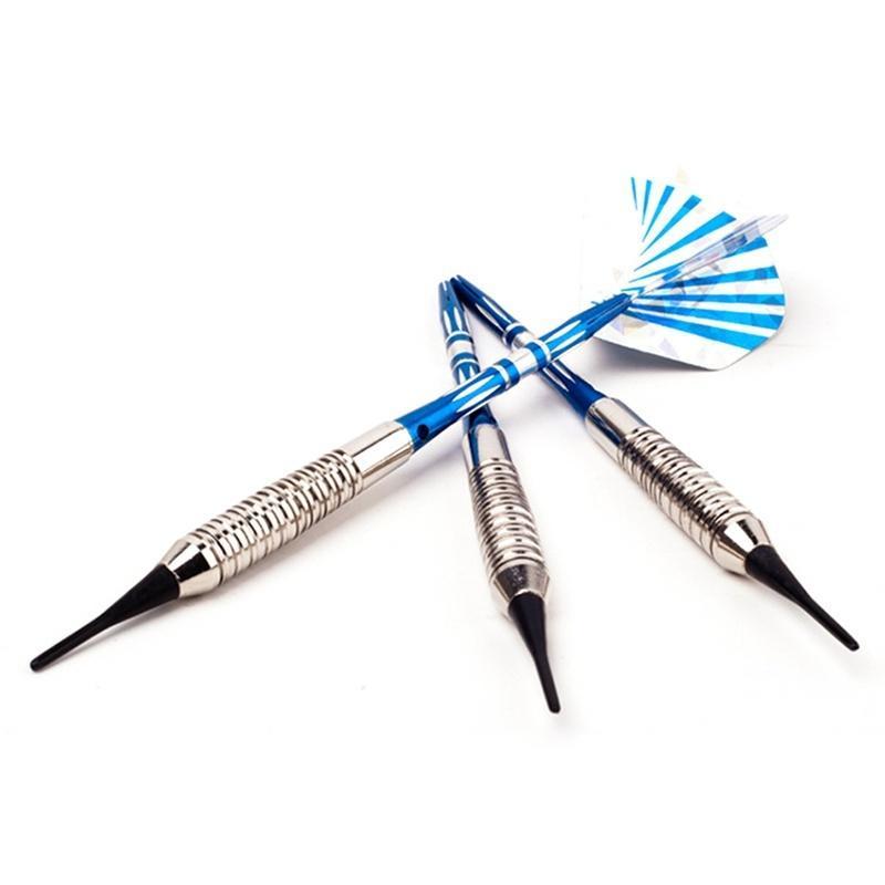 3Pcs/set Professional 18g/16g Soft Tip Darts Aluminium Dart shafts with Case