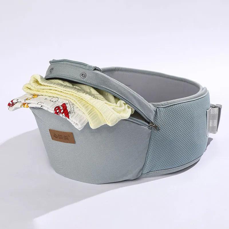 Baby Carrier Waist Stool Summer Breathable Lightweight Multi-functional  Go Out To Hold The Baby Artifact Before and After The Four Seasons Universal