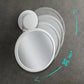 Wall-mounted Makeup Mirror Bathroom Bedroom Punch-free Suction Cup Round Beauty Mirror