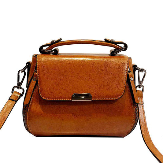 Genuine Leather Handbags 2019 New Arrival Cowhide Women Messenger Bags Leather Bag Female Bag Brand