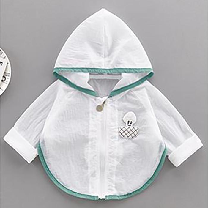 Children's Thin Sunscreen Clothing Summer Cardigan Coat Clothing Ventilation Air Conditioning Shirt Anti mosquito and Insect proof Top