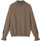 Turtleneck Bottoming Sweater Knit Sweater Women Loose Korean Style Students Autumn Winter New Long-sleeved Pullover Top