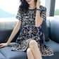Dress Women's Summer Mid-length Temperament Floral Skirt Small Fashion Skirt