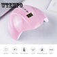 36W UV Led Lamp Nail Dryer 12 Leds for All Types Gel Machine Curing 60s/90s Timer USB