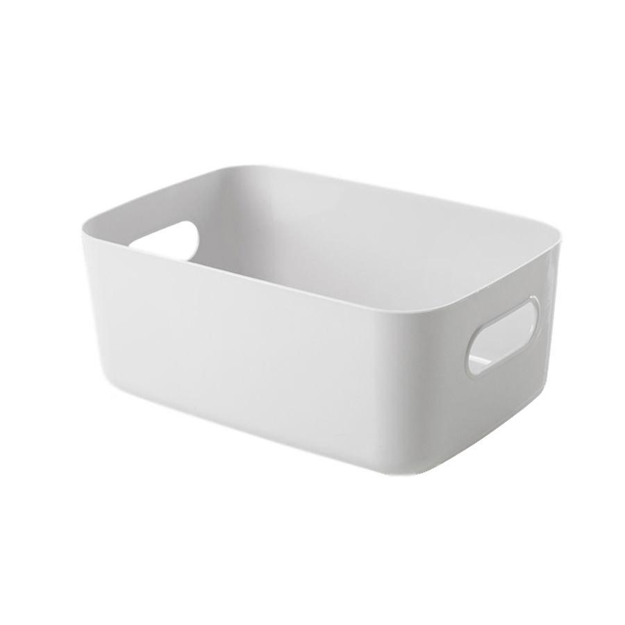 Storage Basket Desktop Storage Box Household Cosmetics Rack Bathroom Kitchen Dormitory Debris Snack Plastic Box