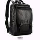 Leather Backpack Men Large Capacity Travel Bag Laptop School Bag for Teenager Leisure Backpack