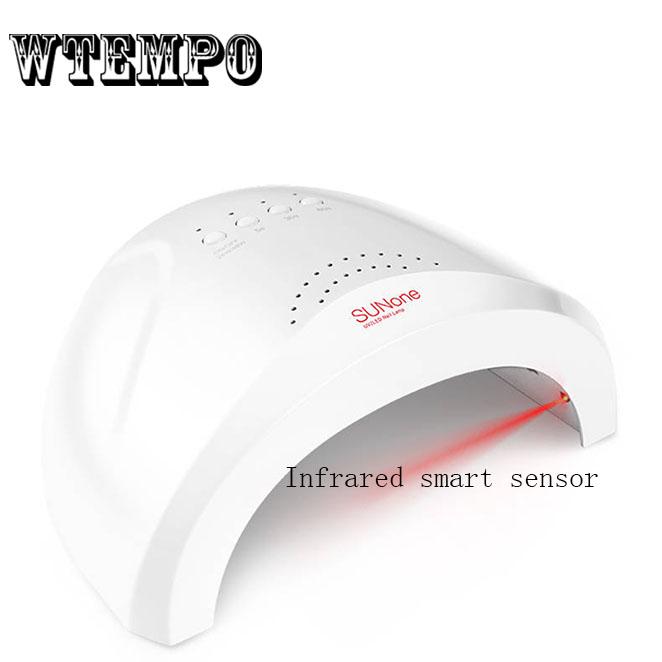 30 Lamps Nail Gel Polish Curing Smart Phototherapy Nail Glue Dryer