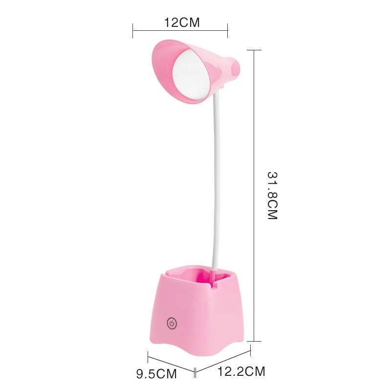 LED Desk Lamp Learning Lamp Eye Protection Lamp USB Rechargeable Room Night Light Bedroom Bedside Lamp
