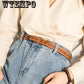 Fashion Pu Leather Belt Female Brown Black White Waist Belts for Women Dress Strap