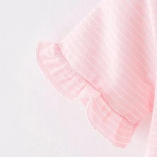 Summer Girl Short -sleeved Casual T -shirt Baby Girls and Young Children Summer Children's Children In Summer Clothes