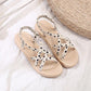 Summer Sandals for Female Students Korean Version of Wild Fairy Style Sandals and Slippers Female Flat Sandals for Outer Wear