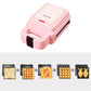 600W Breakfast Making Machine Sandwich Maker Bread Maker Barbecue Maker Kitchen Supplies with 5 Sets of Bakeware