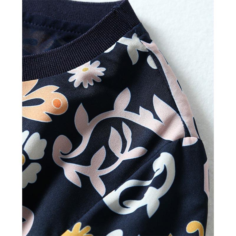 Dress Women's Summer Mid-length Temperament Floral Skirt Small Fashion Skirt