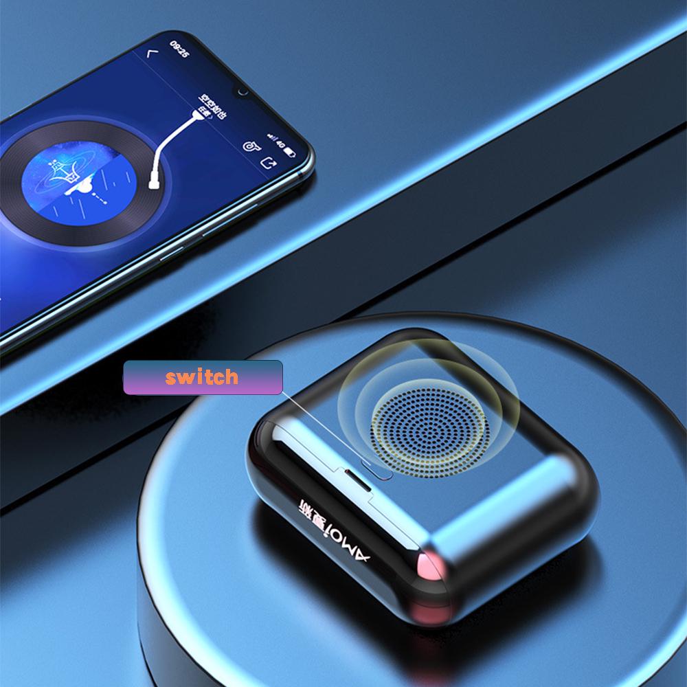 LED Display Waterproof 5.0 Earphones Bluetooth HIFI TWS Headphones As Bluetooth Speaker Power Bank
