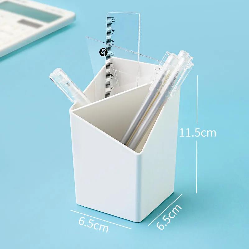 Personalized Simple Desktop Storage Box Creative Small Fresh Pen Holder (2 pieces)