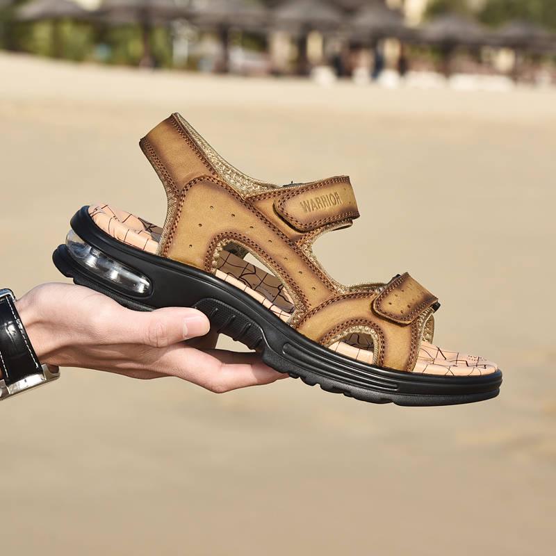 Men's Summer Casual Beach Shoes Air Cushion Non-Slip Gladiator Sandals Men's non-slip Beach Shoes