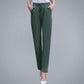 Mom's Casual Pants High Waist Straight Stretch Pants Drape Elastic Waist Pants Loose Summer Thin Middle-aged and Elderly Thin Pants