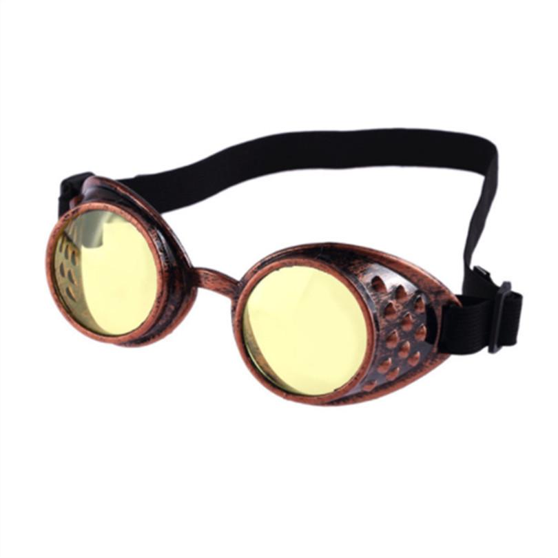 Retro Sunglasses Steampunk Women Men Goggles Welding Steam Punk Gothic Sun Glasses Cosplay Party Eye