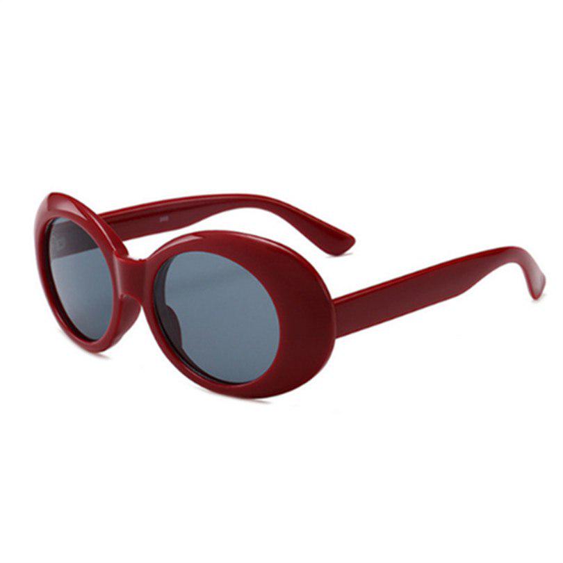 Clout Goggles NIRVANA Kurt Cobain Round Sunglasses Men Women Brand Designer Mirrored Glasses Male Fe