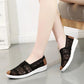 Summer Cloth Shoes Women's Flat Mesh Hollow Fisherman Shoes Slip-on Soft-soled Shoes
