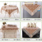Round Table Cloth Round Coffee Table Cloth Household Bedside Table Cover Towel Table Cloth Living Room Rectangular Table Cloth