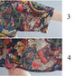 WTEMPO Plus Size Cotton and Linen Printing Women Dress Summer Round Neck Long Casual Knee-length Dress