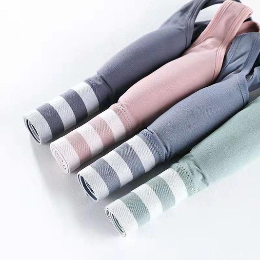 Sports Underwear Running Yoga Vest Workout Tank Tops Running Underwear Women's Top  Anti-sagging Fitness Wrap Chest Beautiful Back Yoga Vest