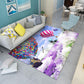 3D Modern Light Luxury Household Carpet Nordic Living Room Bedroom Bedside Cartoon Ottoman Blanket
